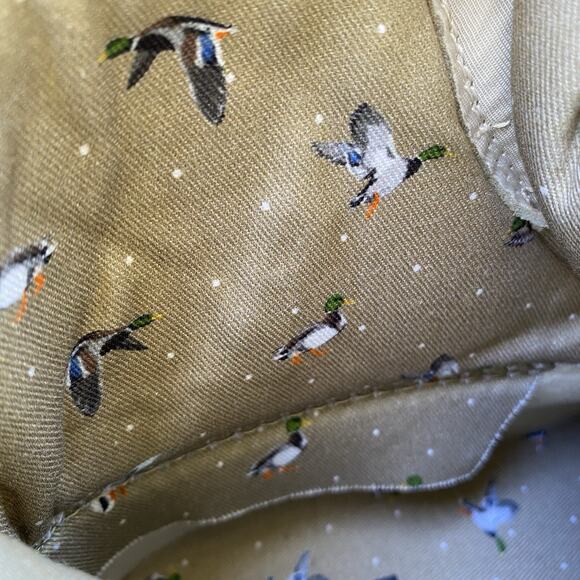 Sperry Womens Saltwater Duck Boot Size 7.5 Ivory Chevron Quilted Rain Snow Boots - Picture 12 of 15